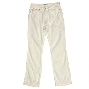 Vintage Guess American Tradition Cream Jeans No Back Pockets Bootcut 29 80s 90s